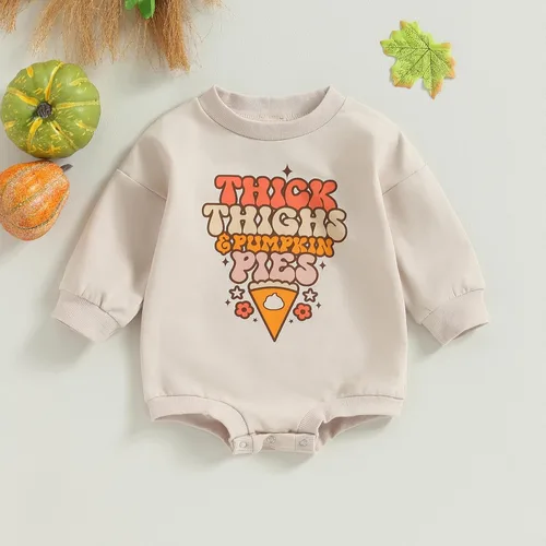 Vista 2 de YINGISFITM Traje de Pascua para bebé recién nacida, diseño de conejito borroso con burbujas, sudadera con capucha, ropa de Pascua Pastel De Calabaza