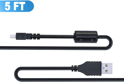 Vista 6 de Ancable Cable USB UC-E6, cable USB Mini-B universal de transferencia de datos para cámara digital de 3 pies, cable de carga compatible con cámara