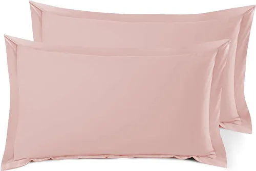 Vista 137 de Nestl Juego de 2 fundas tipo sham de almohada suaves - Fundas de almohada de microfibra de doble cepillado - Fundas de almohada de cama premium