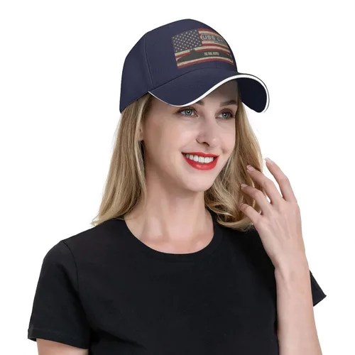 Vista 8 de USS Gato Ssn-615 Unisex Jeans Caps Baseball Cap Sandwich Caps