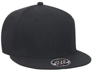 Vista 3 de El Snapback personalizado Sombrero Otto Bordó Su Propio Texto Flatbill Bill El Snapback