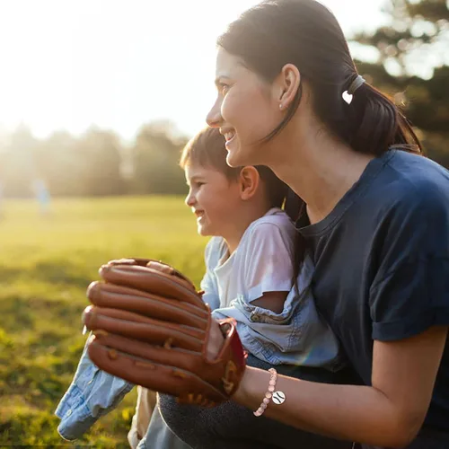 Vista 6 de UNGENT THEM Regalos para adolescentes y niños, pulsera de béisbol, baloncesto, fútbol, fútbol, regalos para niños, regalos de graduación