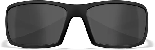 Vista 2 de Wiley X Twisted Black Ops lentes de sol con lentes color gris ahumado, color negro mate