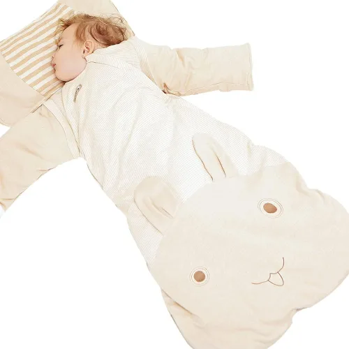 Vista 7 de Saco de dormir unisex con cremallera de 3 vías para bebé, 100% algodón, TOG 1.5