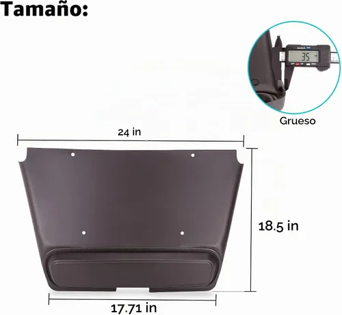 Vista 6 de 10L0L Escudo delantero para carrito de golf - Compatible con EZGO TXT, sustituye a 27166G04