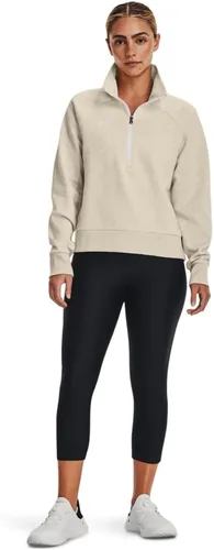 Vista 4 de Under Armour Forro polar Rival con media cremallera para mujer