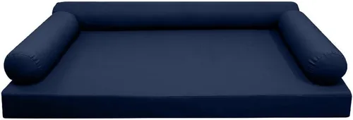 Vista 3 de * Solo funda*-Estilo 6 fundas de almohada para colchón de sofá cama para exteriores, borde de cuchillo, tamaño Queen - AD101