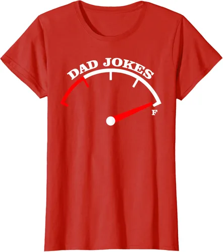 Vista 44 de Día del Padre Dad Jokes Fuel Car Pun Cargando Camiseta Padre, Negro