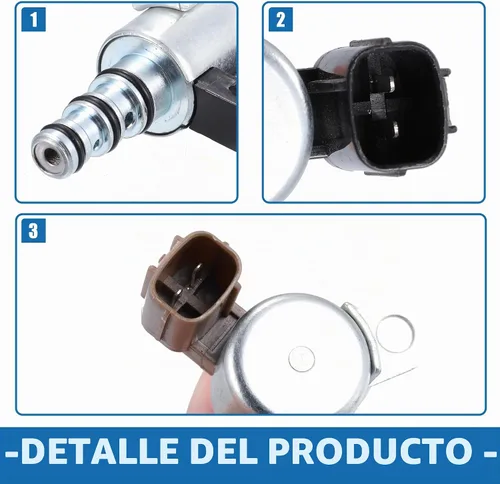 Vista 6 de Kit de solenoide de control de cambio de transmisión 28400-P6H-013 28500-P6H-013 Electroválvula B&C para Honda Civic 2001-2005 (juego de 2)