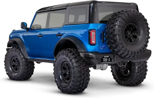 Vista 2 de Traxxas TRX-4 Scale and Trail® Crawler con cuerpo Ford® Bronco 2021: azul