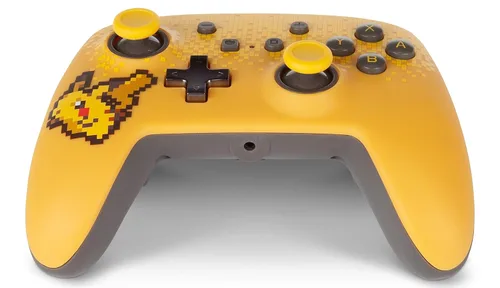Vista 8 de PowerA Pokemon Enhanced Wired Controller for Nintendo Switch - Pixel Pikachu, Gamepad, Wired Video Game Controller, Gaming Controller - Nintendo