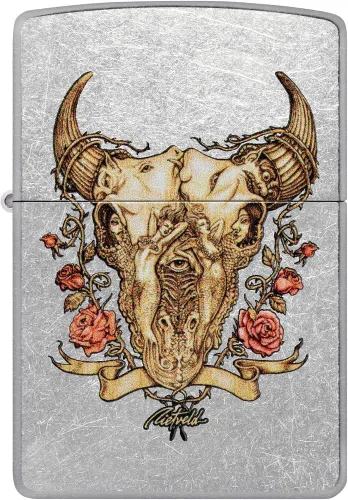 Vista 15 de Encendedores Zippo Western Diseño de escena del salvaje oeste 540