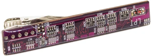 Vista 23 de Clip de corbata para placa de circuito, regalo único para geek de la computadora
