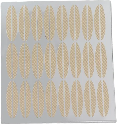 Vista 8 de ZJchao Cinta para párpados, 240 pares de calcomanías de doble cinta adhesiva con tenedor para párpados de barra de tenedor, herramienta
