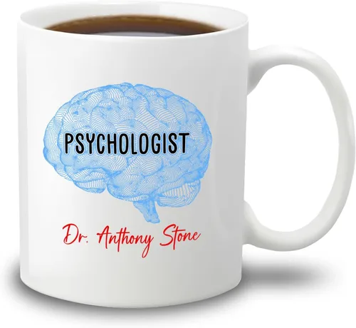Vista 13 de Taza de café personalizada para psiquiatra jubilada, regalo para el abuelo y la abuela, "A Truly Great Psychiatist Is Hard To Find Difficult To Part