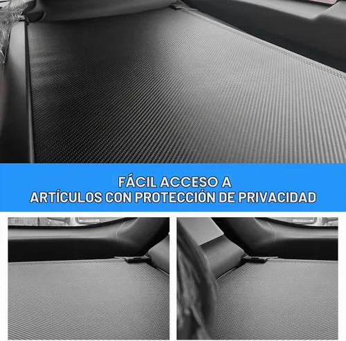 Vista 5 de AUXKO Cubierta retráctil de carga para Toyota Prius 2015-2010, cubierta de maletero de carga, cubierta de seguridad para 2015 2014 2013 2012 Prius
