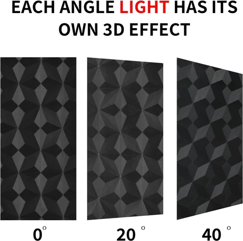 Vista 2 de Papel Tapiz 3D Despegar y Pegar Papel de Contacto Negro 15.7'' X 118'' Papel de Pared Amigable para Inquilinos Papel Tapiz PARA Gabinetes y Cajones