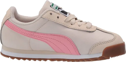 Vista 6 de PUMA Tenis Roma Basic unisex para niños, BlancoRosado, 0 Toddler