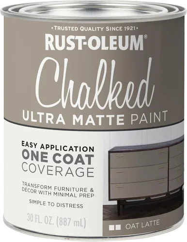Vista 76 de Rust-Oleum 302592 - Pintura a la tiza en aerosol ultramate de 12 onzas (paquete de 1), color gris envejecido