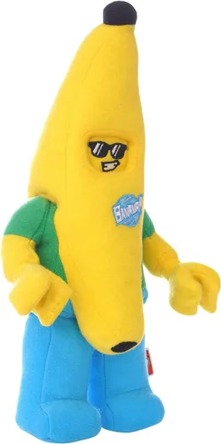 Vista 2 de Lego Minifigure Banana Guy - Personaje de peluche (9 pulgadas)