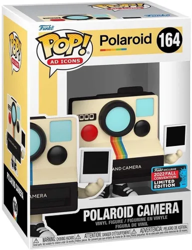 Vista 3 de Funko Iconos publicitarios POP!: Figura de vinilo de cámara 2022 Exclusiva de la convención de otoño