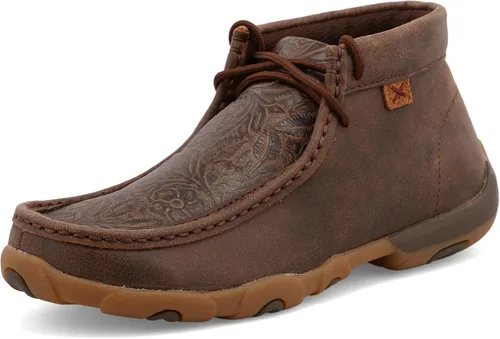 Vista 17 de Twisted X Botas tipo mocasín Chukka para mujer Bombardeo