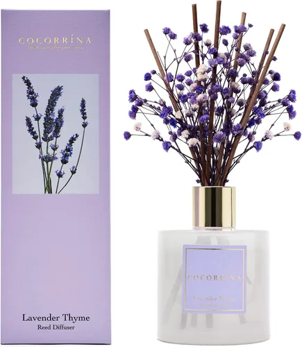 Vista 55 de Difusor de Varillas Cocorrína - Difusor Aromatizante con Aroma de Arroyo de Bambú con 8 Varillas, Difusor de Fragancia para Hogar, Decoración