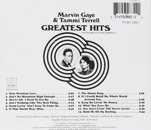 Vista 2 de Marvin Gaye and Tammi Terrell Greatest Hits