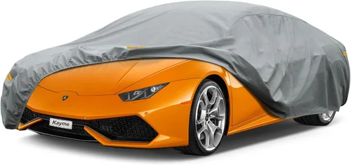 Vista 177 de Kayme Funda de Coche de Servicio Pesado Impermeable para Todo Tipo de Clima, Ajuste Personalizado para Tesla Model S, Cubierta Exterior Completa