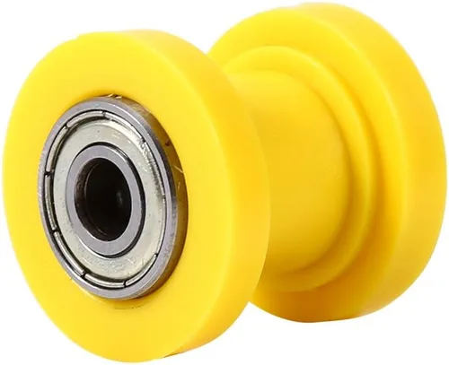 Vista 6 de EBTOOLS Para tensor de cadena, rodillo de cadena de transmisión automotriz, rodillo de cadena de 0.394 in, guía de rueda Pit Dirt Mini Bike Moto ATV