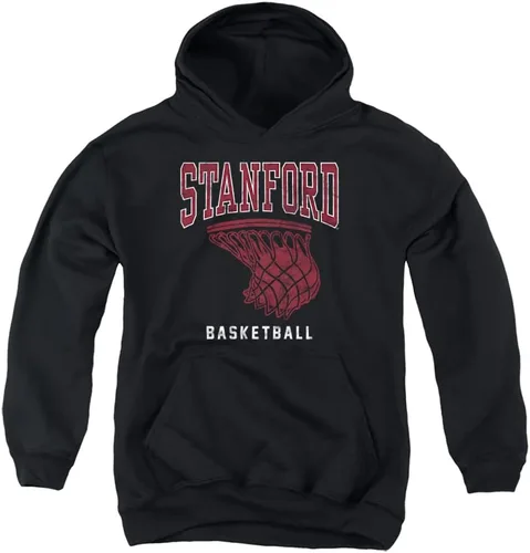Vista 7 de LOGOVISION Stanford University - Sudadera con capucha oficial de baloncesto para niños y niñas