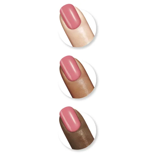 Vista 89 de Sally Hansen Xtreme Wear Esmalte de uñas sin rayas, acabado brillante, duradero, resistente a las astillas, transparente, color de uñas plateado 130