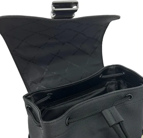 Vista 3 de Michael Kors Cooper MK Logo Mochila deportiva grande (negro), Negro
