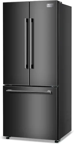 Vista 16 de BLACK+DECKER - Congelador vertical de 8.5 pies cúbicos, congelador de pie con control de temperatura mecánico, congelador vertical con 3 estantes
