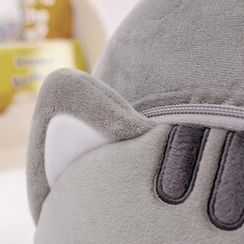 Vista 50 de Lazada Mochila para niños pequeños, juguetes de animales de peluche, mochila pequeña, color gris, 9.5 pulgadas