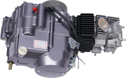 Vista 7 de Kits de Reemplazo de Motor de 4 Tiempos 140CC, Motor Monocilíndrico CDI con Palanca de Arranque a Patada y Palanca de Cambio, Conjunto de Colector