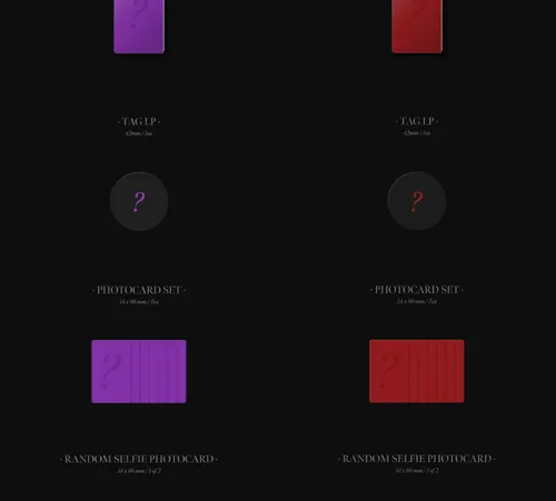 Vista 3 de Jisoo ME 1st Solo Album TAG Versión Paquete manga+Tarjeta TAG LP+Juego de tarjeta fotográfica+tarjeta fotográfica Selfie+papel de crédito+papel