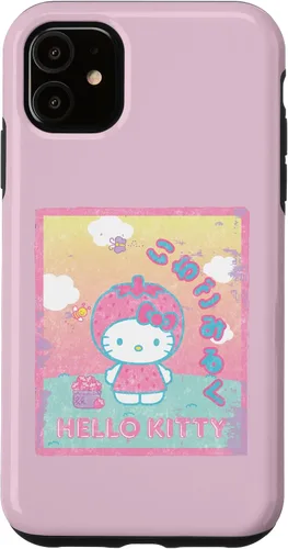 Vista 8 de Hello Kitty Funda de leche de fresa para iPhone 17