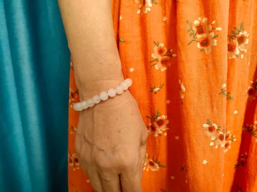 Vista 5 de Regalos para cuñada unbiológica, pulsera para cuñada, regalo para mejor amiga, pulsera de piedra natural para mujeres, amistad, mejor amiga, regalos