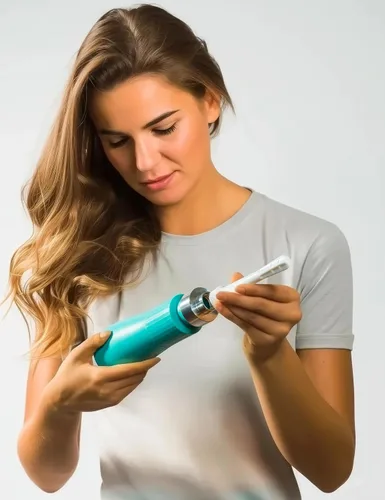 Vista 5 de Botella de ducha vaginal natural para mujer, 12 onzas líquidas