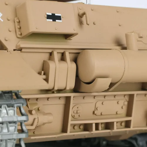 Vista 9 de TOUCAN RC HOBBY Pro Ver Henglong 1/16 7.0 Panzer Iv F RTR Rc Tanque 3858 Ruedas de Metal Pistas,US en Stock