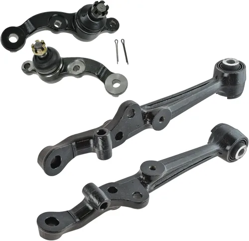 Vista 31 de TRQ Brazo de control superior e inferior del lado del conductor y del pasajero con juego de rótulas compatible con Chevrolet GMC 89-02