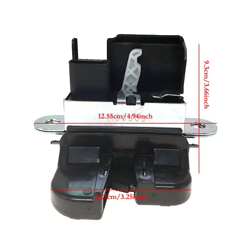 Vista 3 de Tapa trasera del maletero con cierre de bloqueo para Volkswagen Tiguan 2008-2017 Volkswagen Tiguan 2010-2014 Volkswagen Jetta Sportwagen Reemplazar