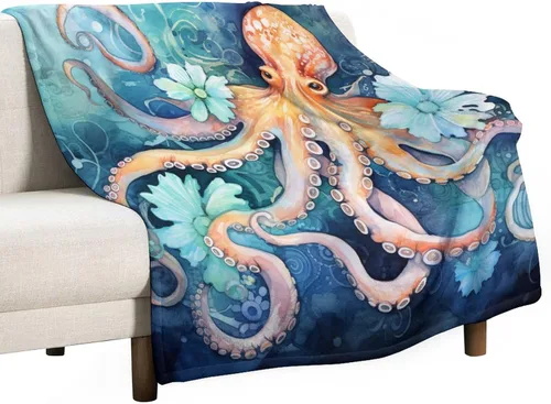 Vista 28 de Manta de verano con parches bohemios, vintage, bohemia, acogedora manta de franela para sofá, cama para niños y adultos, 30 x 40 pulgadas, manta
