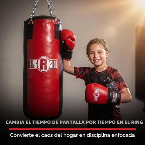 Vista 7 de Ringside Kit de saco de boxeo juvenil, talla única