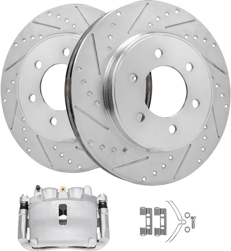 Vista 16 de Detroit Axle - Kit de freno trasero para Chevy GMC Silverado Sierra Suburban Yukon XL 1500 Astro Tahoe Safari Rotores de freno de disco Reemplazo