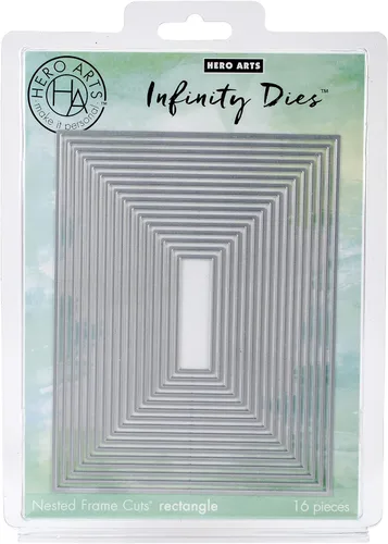 Vista 23 de Hero Arts DI337 Infinity Dies, anidación ovalada infinita Nesting Oval