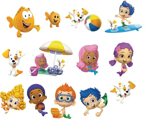Vista 2 de Nickelodeon SANICKBG Bubble Guppies Colección de diseño de bordado CD