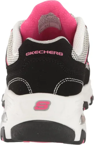 Vista 3 de Skechers D'Lites-Life Saver - Tenis de espuma viscoelástica con cordones para mujer