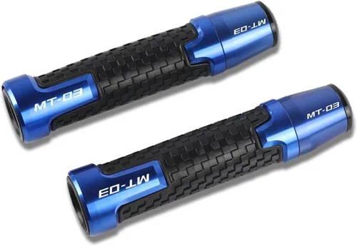 Vista 7 de Motorcycle Handlebar Grips Motorcycle Aluminum Handlebar Grip Ends for Yamaha MT03 MT-03 MT 03 2005-2020 2019 2018 2017 2016 7/8''22mm Handle Bar